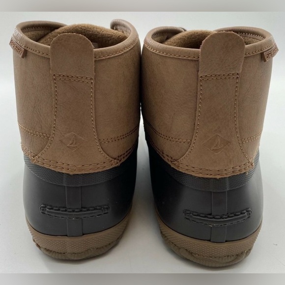 Sperry Men's Breakwater Duck Boot Fleece-Lined
Navy Blue/Tan STS22776 size 11 - Picture 4 of 6